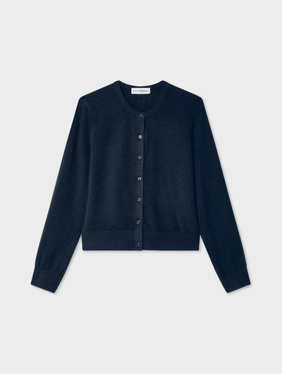 Cashmere Crewneck Cardigan