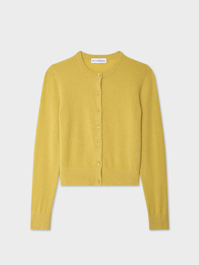 Cashmere Crewneck Cardigan