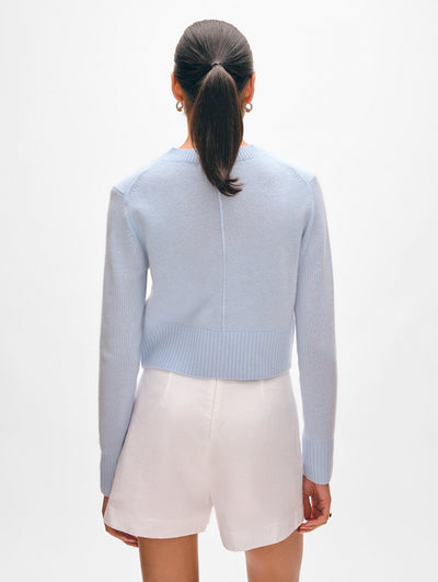 Cashmere Button Cardigan