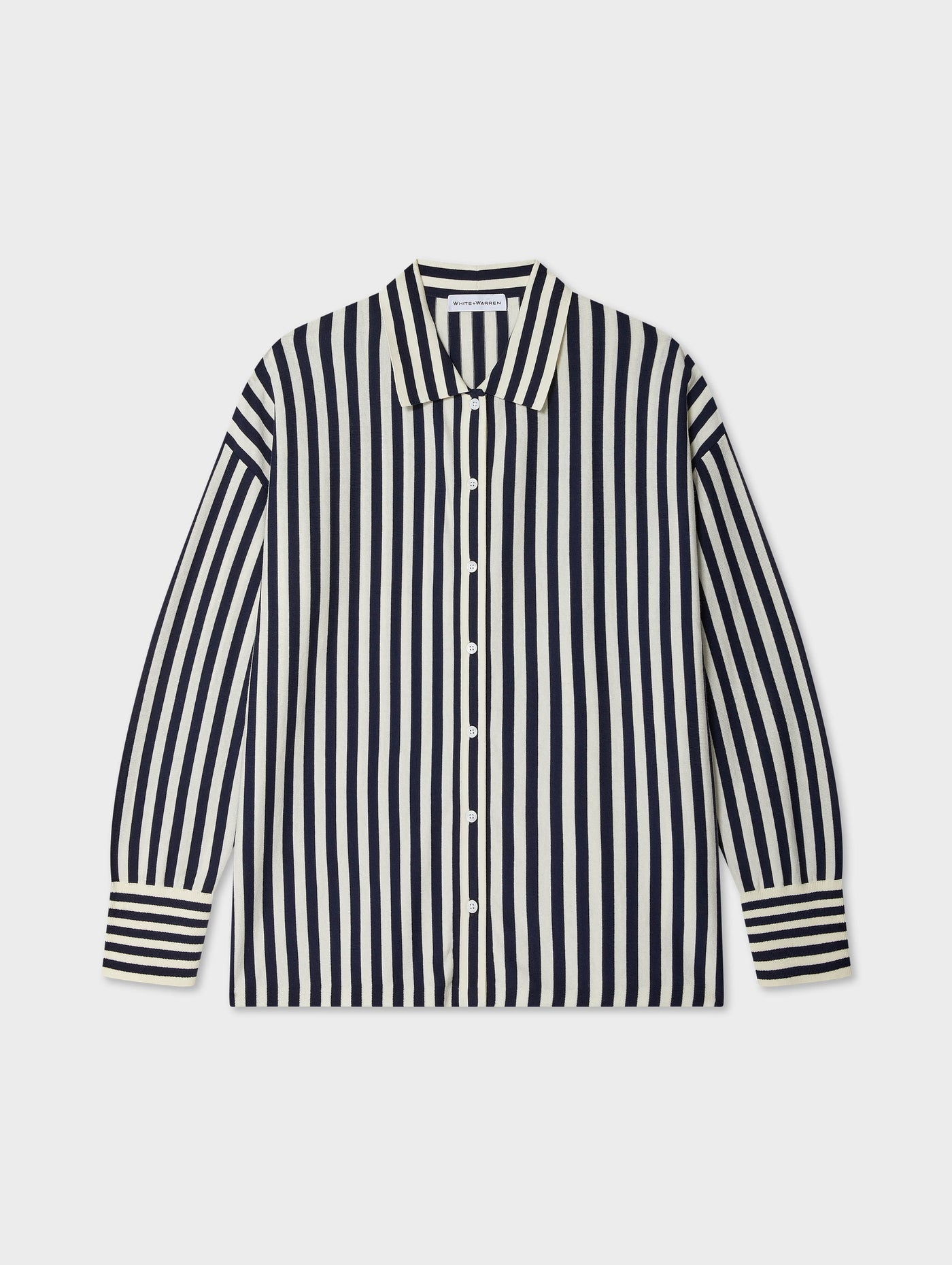 Superfine Organic Cotton Striped Shirt